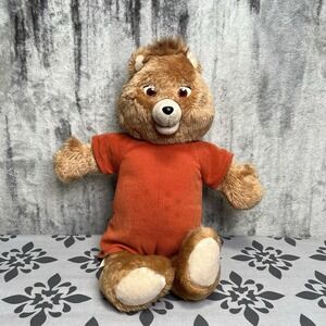 Vintage 1985 Teddy Ruxpin Worlds Of Wonder Bear Untested Retro 80's